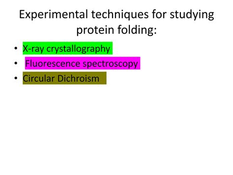 Protein Folding Mechanism | PPTX