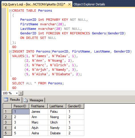 How to Add Cascade in SQL に対する画像結果