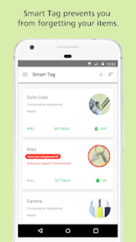 Tag App に対する画像結果