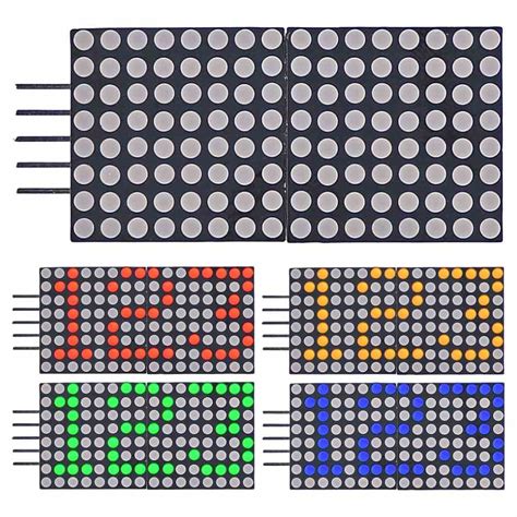 Image result for LED Matrix Cijfer