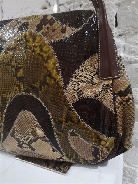 Image result for Prada Python Bag