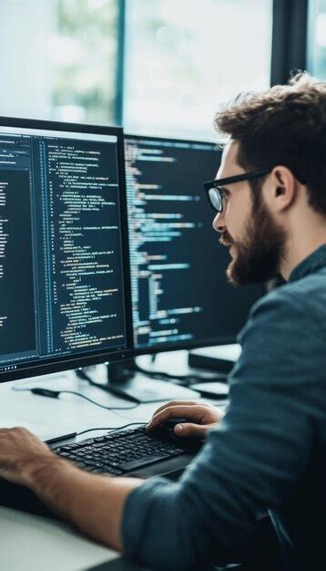 Developer Typing His Code に対する画像結果