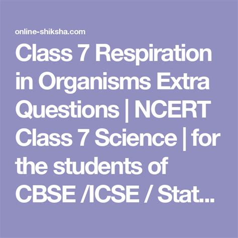 Image result for Types of Respiration Class 7