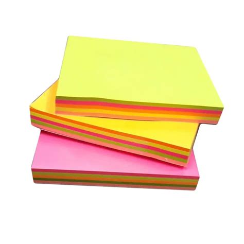 Toradh íomhá ar Sticky Notes Multiple Sizes