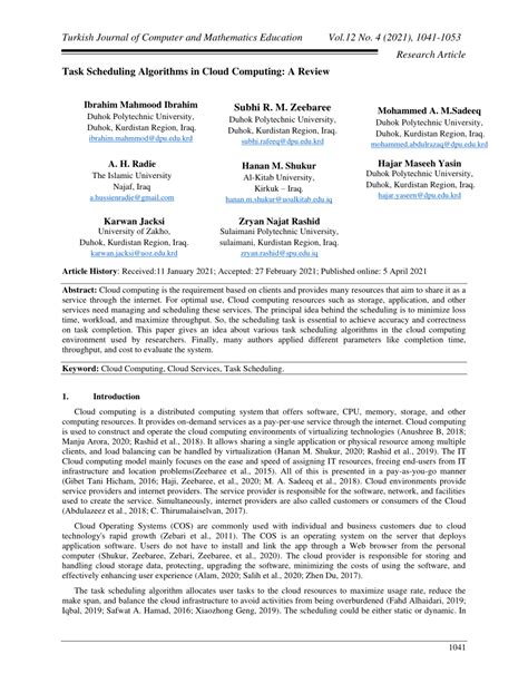 Image result for Scheduling Algorithms in Cloud Computing