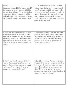 Image result for Multiple-Step Multiplication Problems