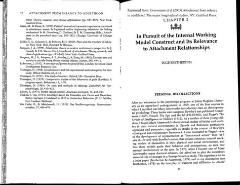 Image result for Internal Working Model