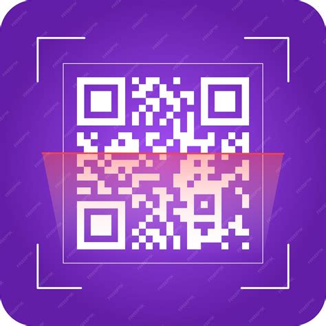 Image result for QR Code Scanner Logo in Purple Button