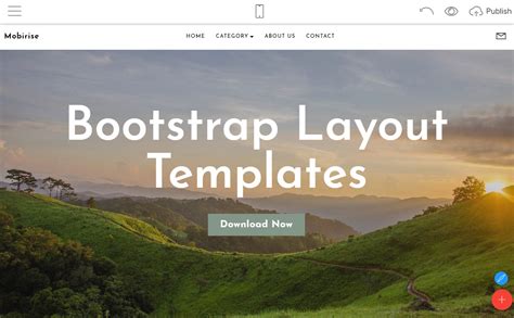 Bootstrap Tile Layout に対する画像結果