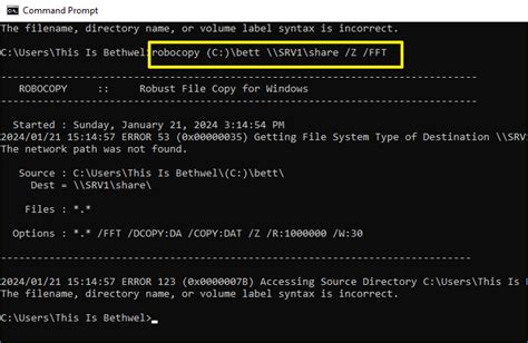 RoboCopy App に対する画像結果