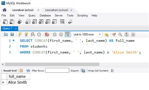 Afbeeldingsresultaten voor SQL Concat Query
