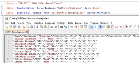 Afbeeldingsresultaten voor SQL Query to CSV File