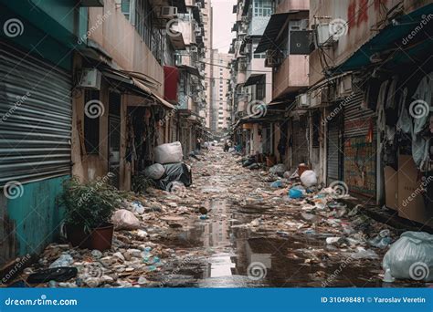 Image result for Street with Garbage and Choas