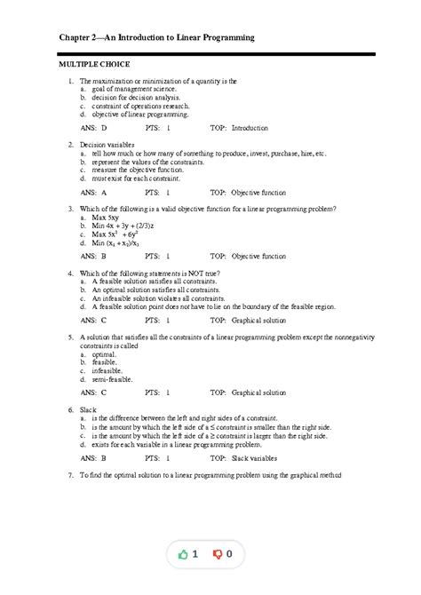 Toradh íomhá ar Linear Programming and Multiple Dimensions