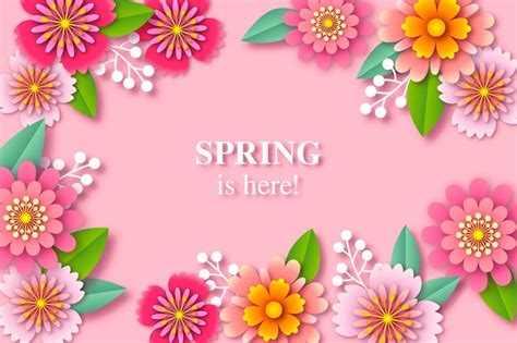 Spring Background A4 Portrait に対する画像結果