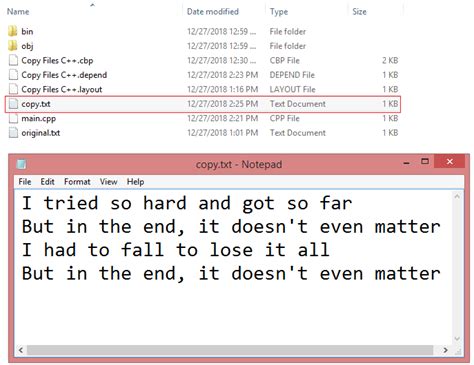 Image result for Copy One File to in Another Program in C