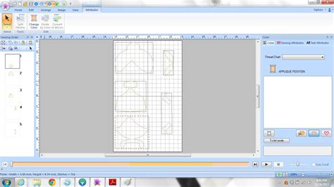 Open PES File に対する画像結果