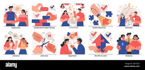 Toradh íomhá ar Confrontation Conflict Resolution