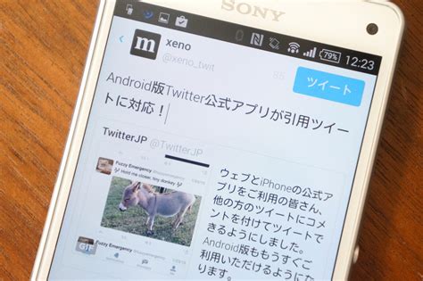 Twitter App に対する画像結果