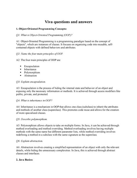 Java Viva Questions for Lab に対する画像結果