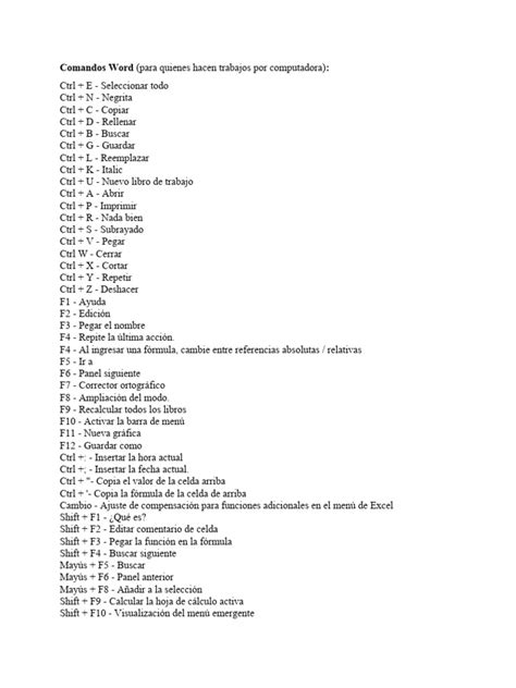 Image result for Command-Prompt Commands On Word