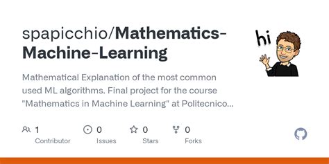 Image result for Learn Mathematics While Writing Machine Learning Models From Scratch