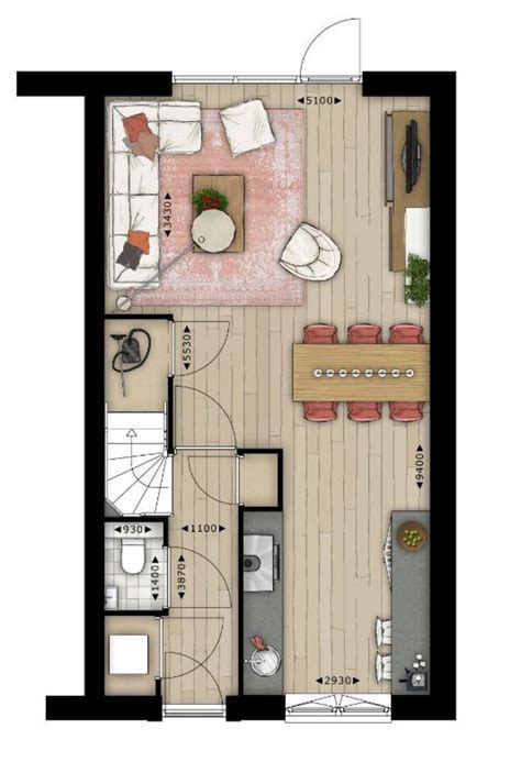 Image result for Architectuur Interieur Plattegrond