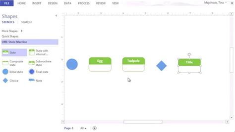 Image result for Visio UML Example