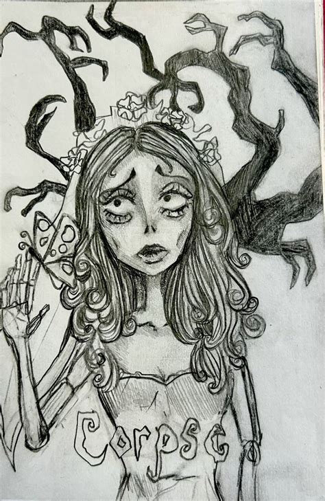 Image result for Corpse Bride Sketchbook