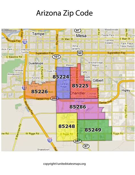 Image result for 85007 Zip Code Map