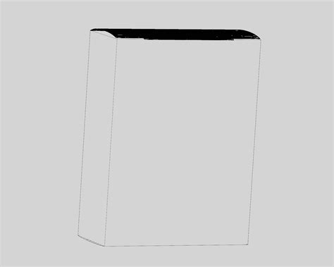 Toradh íomhá ar Paper Box 3D Model