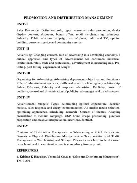 Image result for Real-World Example of Distribution Promotion