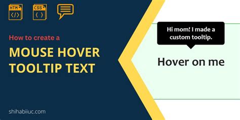 Image result for HTML Hover Text