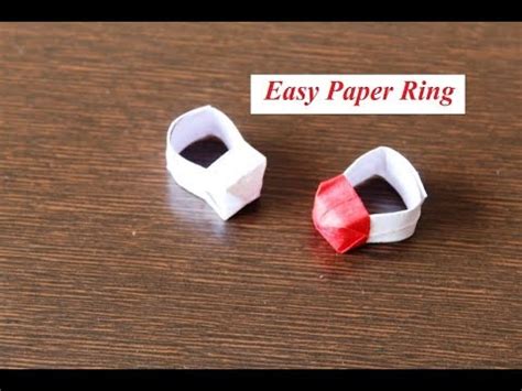 Toradh íomhá ar How to Make Paper Rings Easy