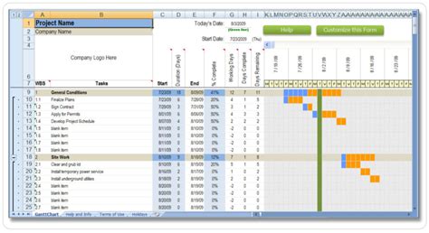 Image result for Construction Project Management Spreadsheet
