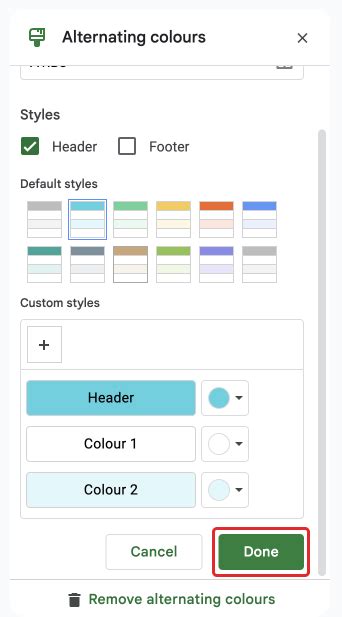 Image result for Google Sheets Table Modern Design
