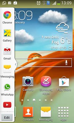 Image result for Android Pop Out Drawer