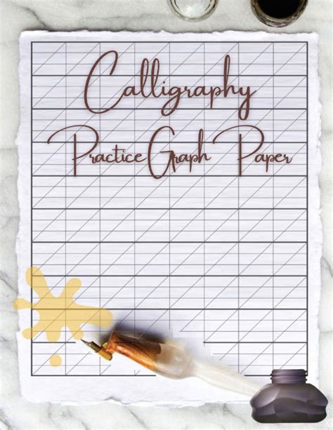 Image result for Calligraphy Graph Paper Template