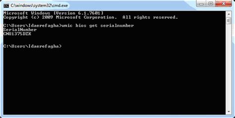 Image result for How to Get Serial Number From Command Prompt