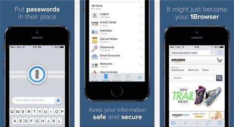 Toradh íomhá ar 1Password iOS App