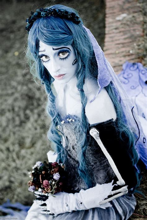 Image result for The Corpse Bride Fancy Dress Makeup