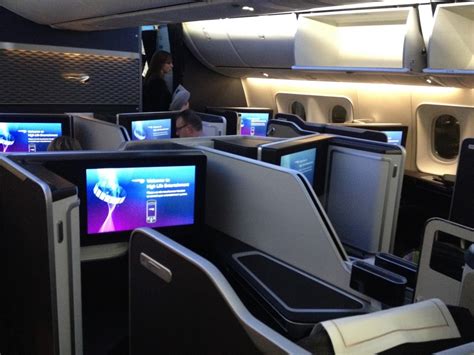 Toradh íomhá ar BA 787 First Class