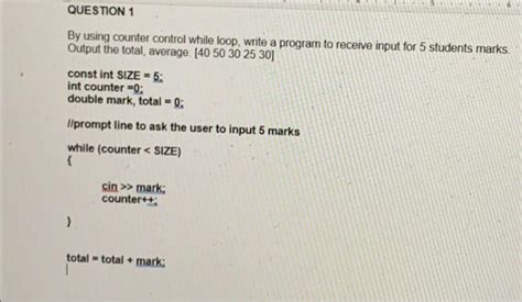 Image result for A Simple Program for Entry Controlled Loop
