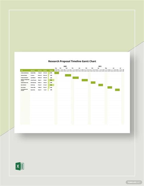Image result for Research Proposal Timeline Example
