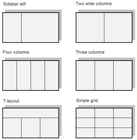 Toradh íomhá ar Column Layout On Paper