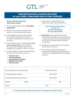 Image result for DRG Claim Form