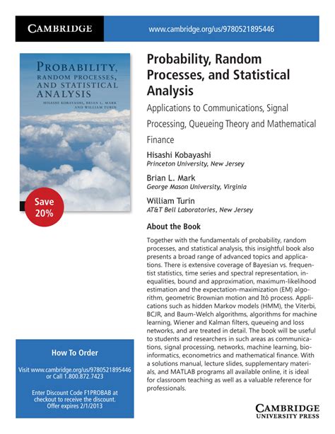 Image result for Introduction to Probability and Random Processes