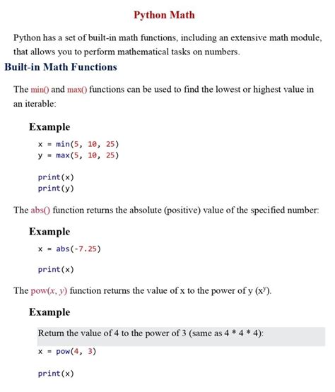 Image result for Function Math in Python