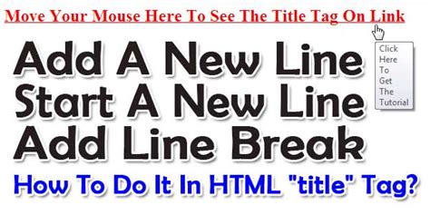 How to Start a New Line HTML に対する画像結果