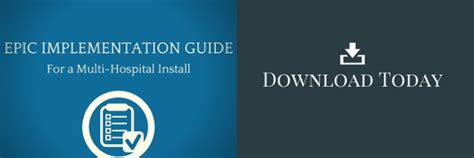 Afbeeldingsresultaten voor Epic Implementation Guide